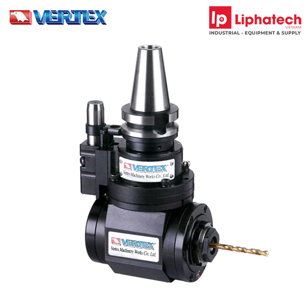 Đầu Phay Vuông Góc BT50-RAER32-195 Vertex NC Right Angle Head chính hãng phân phối COCQ Đầu Phay Vuông Góc BT50-RAER32-195 Vertex NC Right Angle Head chính hãng phân phối COCQ